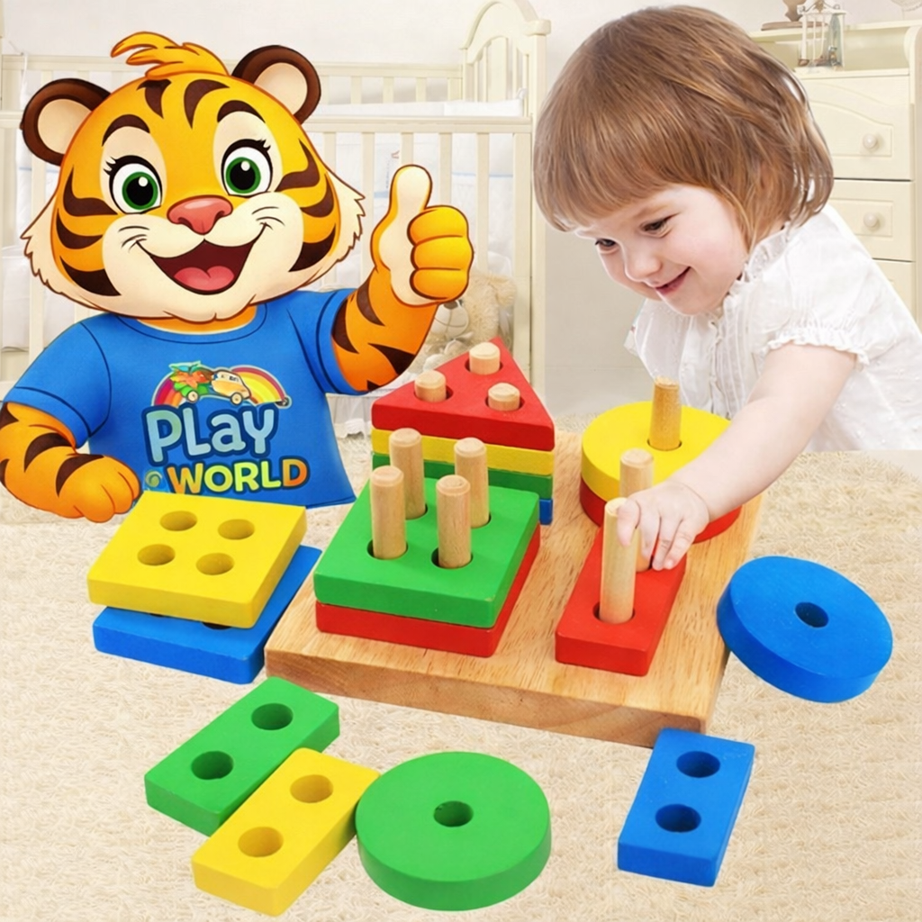 Montessori Wooden Block