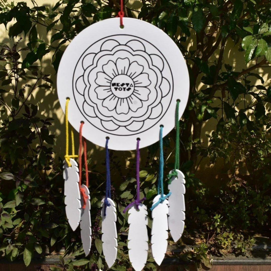 DIY Dream Catcher - Mandala Art for Kids