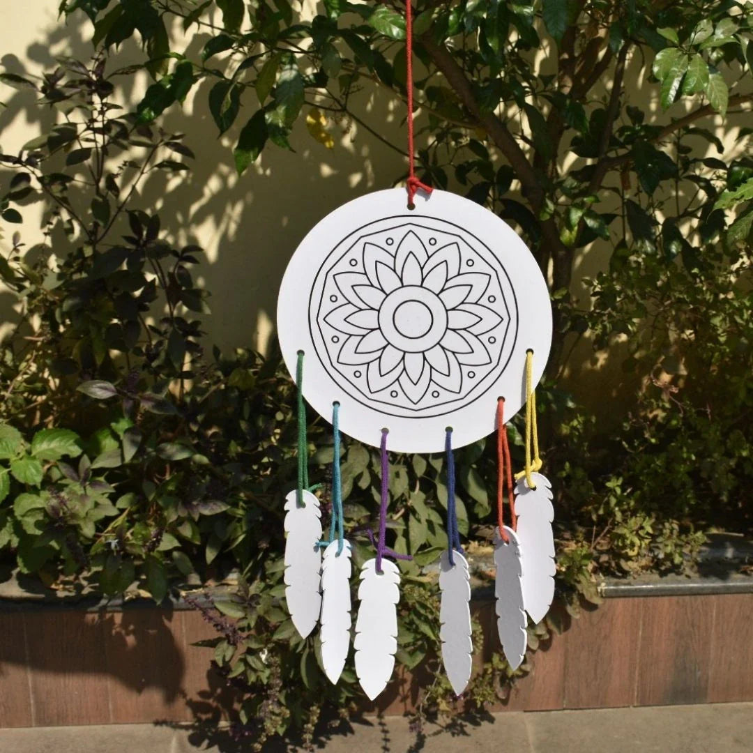 DIY Dream Catcher - Mandala Art for Kids
