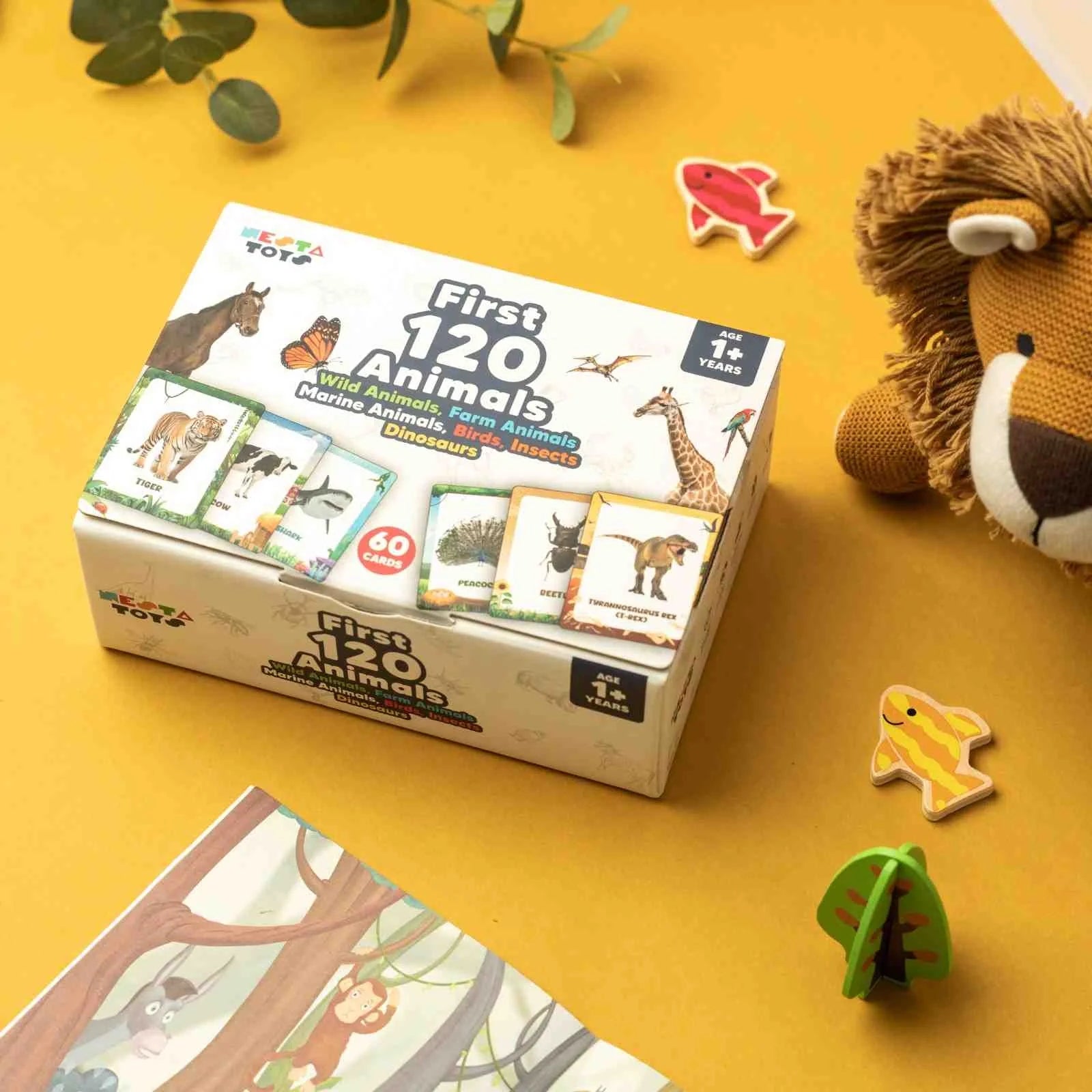 Animal Flashcards (120 Pictures)